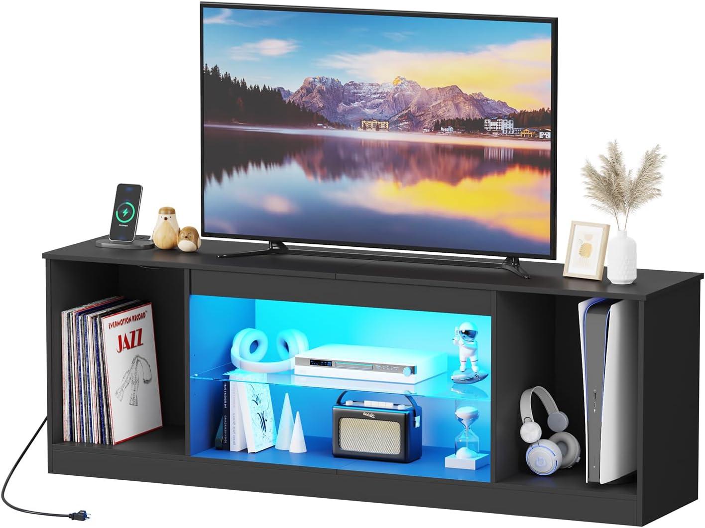 How We Found the Perfect Balance: LED TV Stand & Storage Review