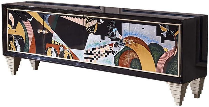 How Our Modern Painted TV Stand Transforms Living Spaces