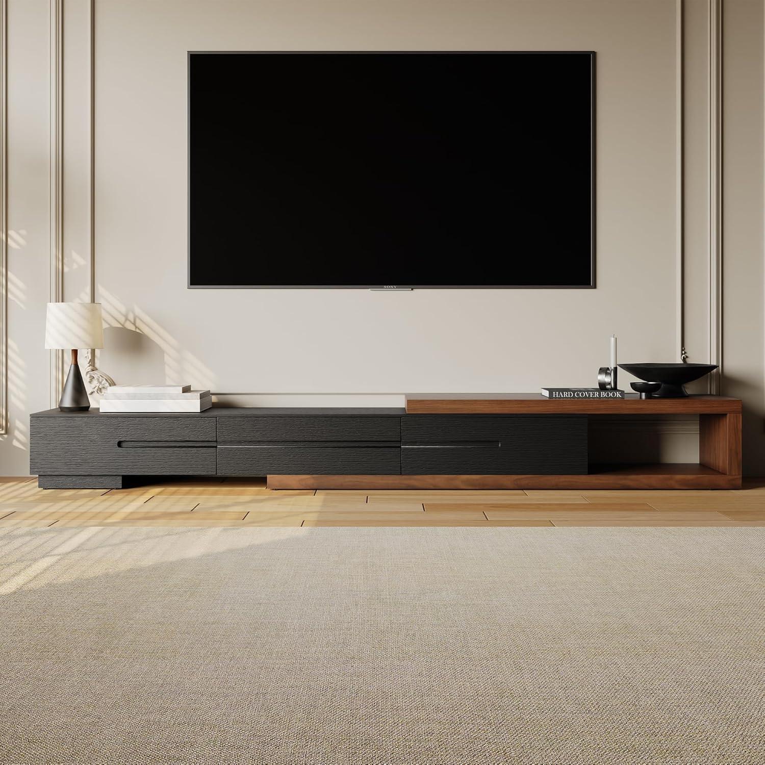 How We Transformed Our Space with the POVISON Extendable TV Stand
