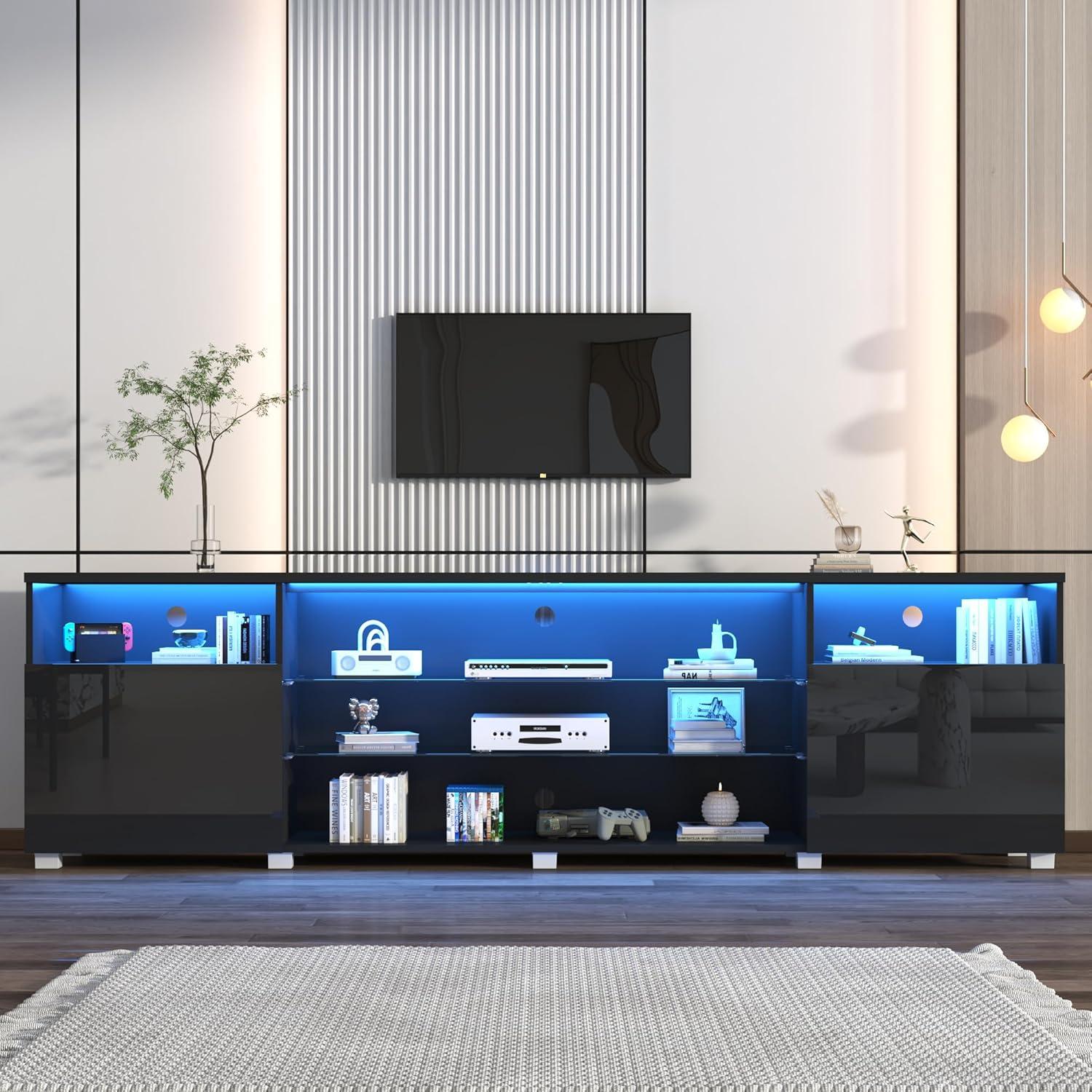 Our Honest Take on the St.Mandyu LED TV Stand with Sleek RGB Lighting Our Honest Take on the St.Mandyu LED TV Stand with Sleek RGB Lighting