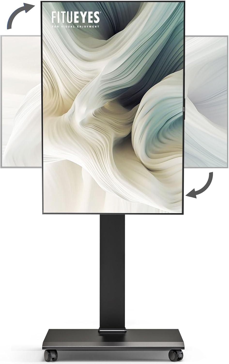 Why We Love the FITUEYES Rolling TV Stand for Every Room