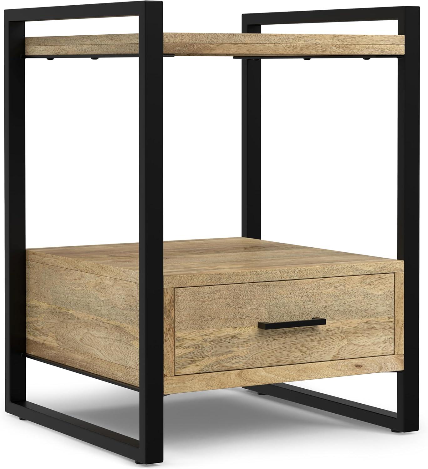 Why We Love the SIMPLIHOME Riverside Mango Wood Media Stand