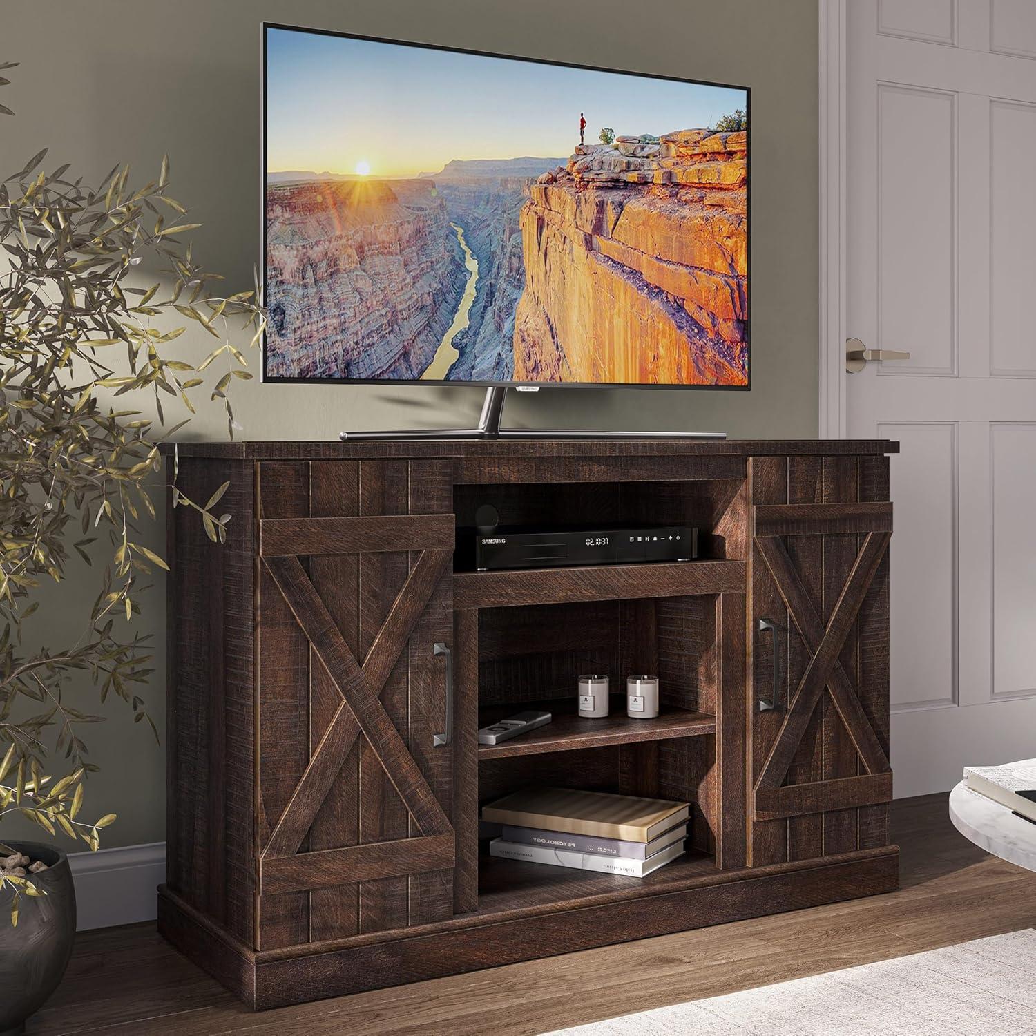 Our Take on BELLEZE’s Rustic Industrial TV Stand: Style Meets Storage
