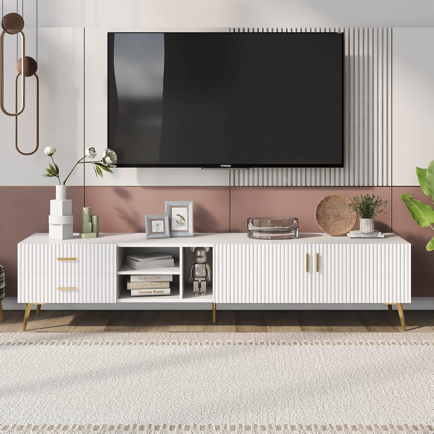 Our Take on the Bellemave Modern TV Stand: Stylish Storage Solution