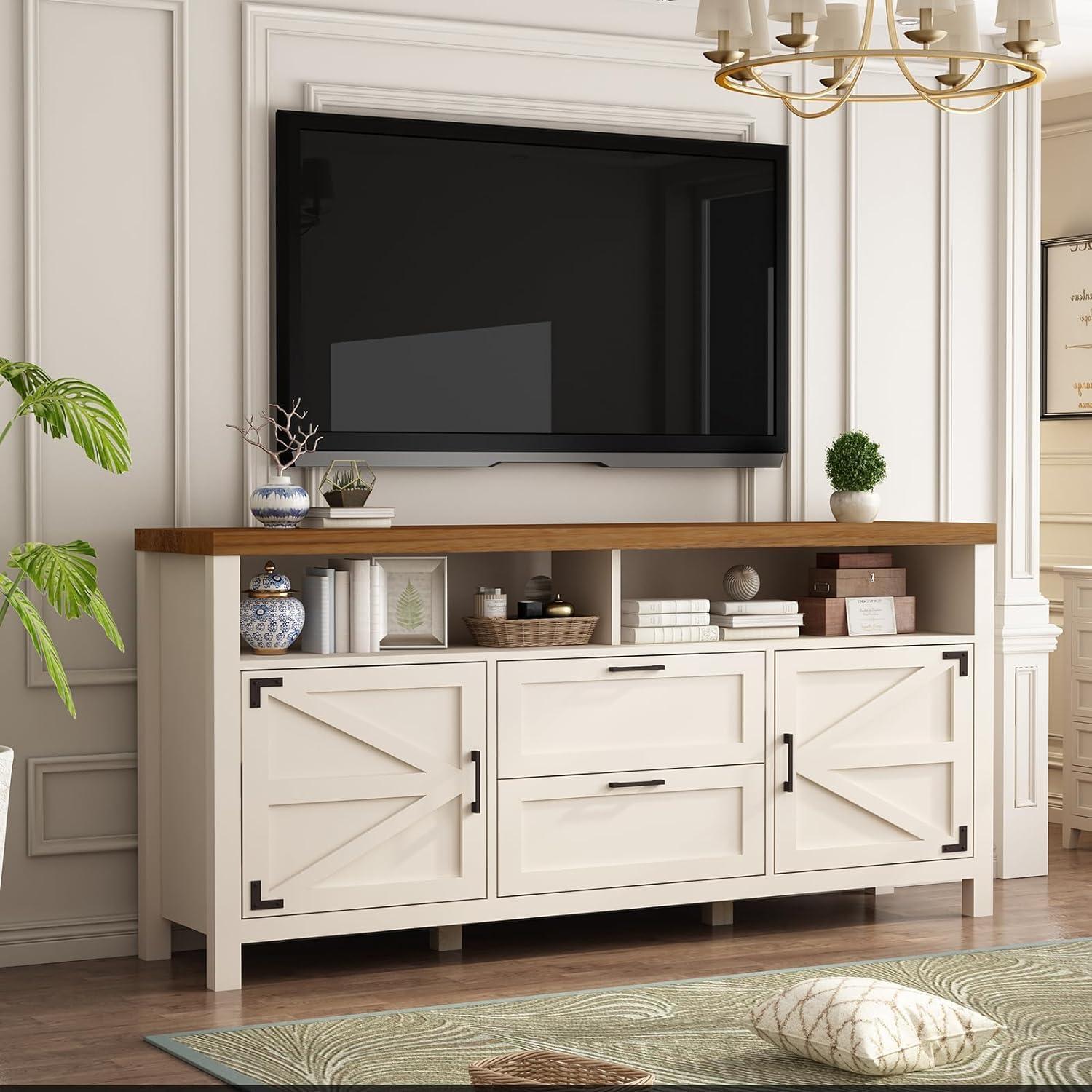 How We Found Charm and Function in This Farmhouse TV Stand How We Found Charm and Function in This Farmhouse TV Stand