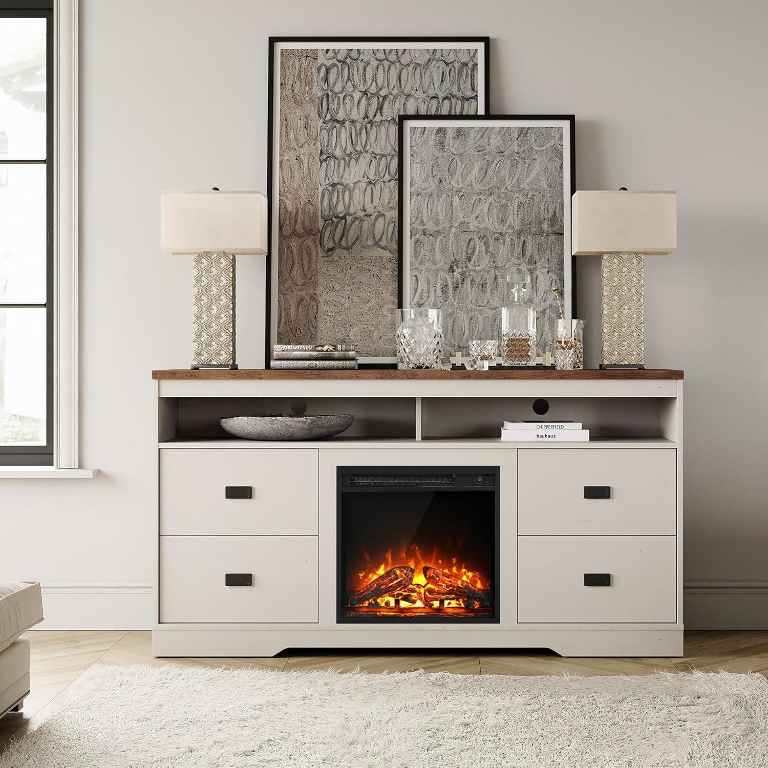 WAMPAT 65″ Fireplace TV Stand Review: Style Meets Warmth & Storage WAMPAT 65″ Fireplace TV Stand Review: Style Meets Warmth & Storage