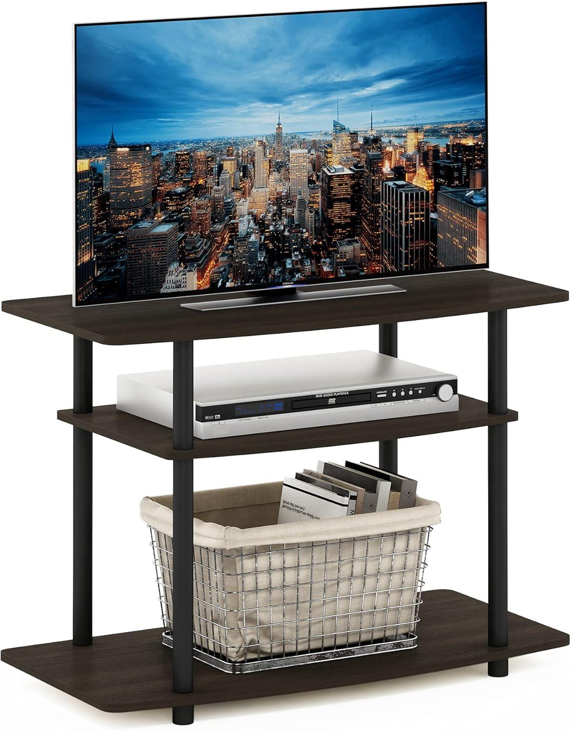 Why We Love the Furinno Turn-N-Tube 3-Tier TV Stand