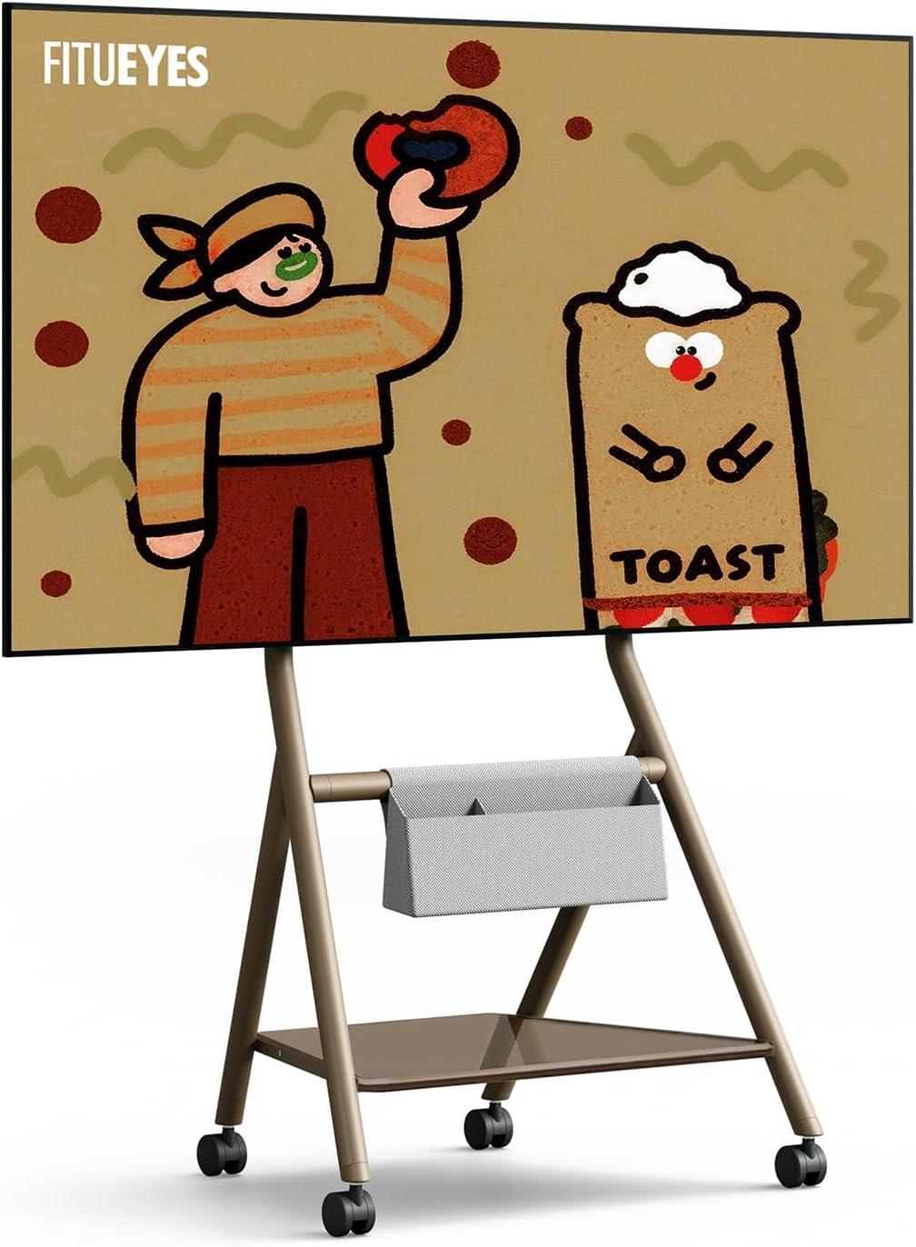 Our Take on the FITUEYES Mobile TV Stand: Stylish, Steady, Smart