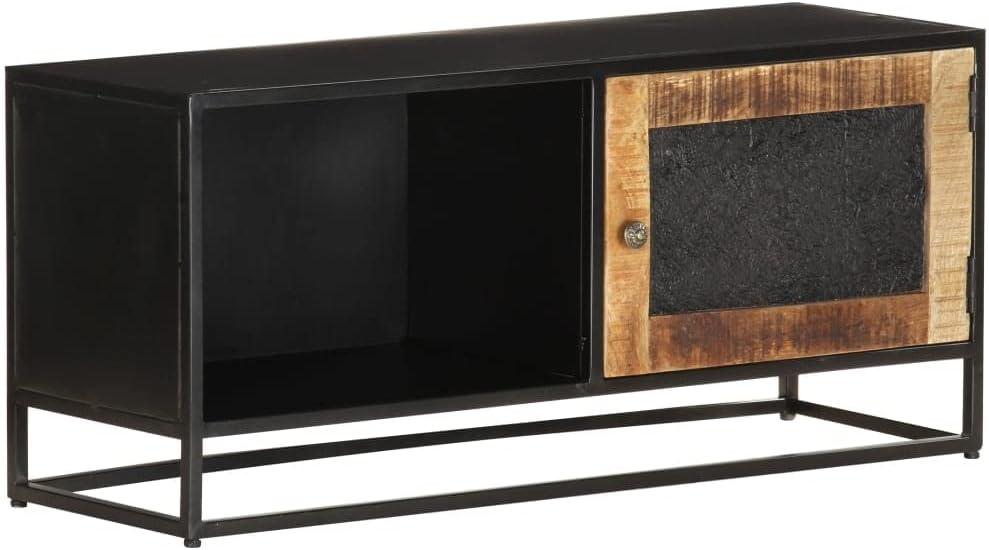 Our Review of the Rustic Rough Mango Wood TV Stand for Any Room