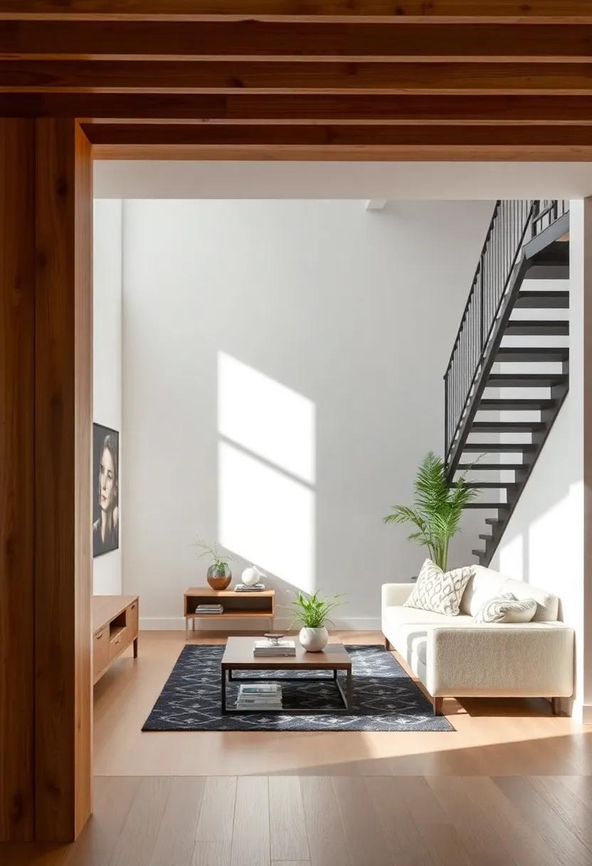 Transforming Under-Stairs Spaces: Creative Ideas for an Entertaining Living Room