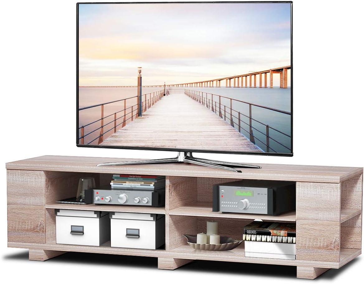 Our Honest Take on the KOTEK Wooden TV Stand for Spacious Storage