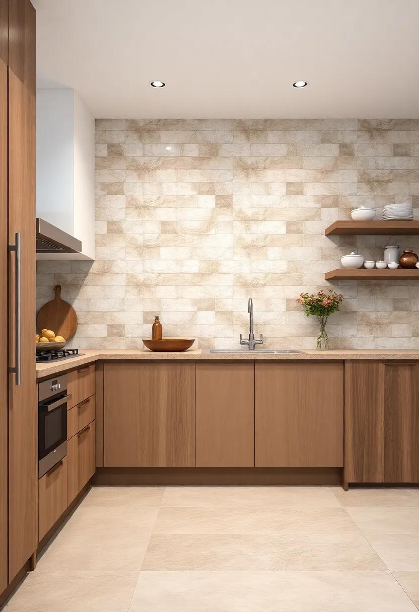 Rustic Meets Modern: Blending Styles ⁣with Innovative Tile Layouts