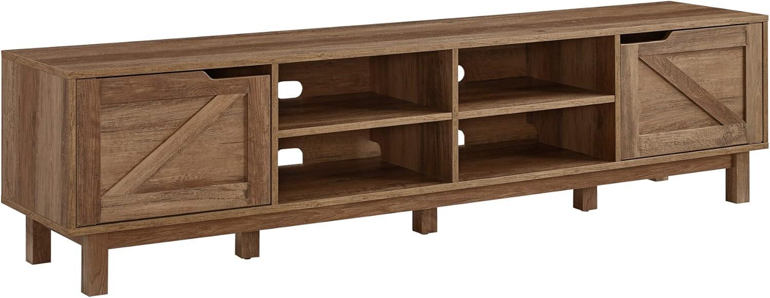 Our Take on the Walker Edison Tinsley Barn-Door TV Stand