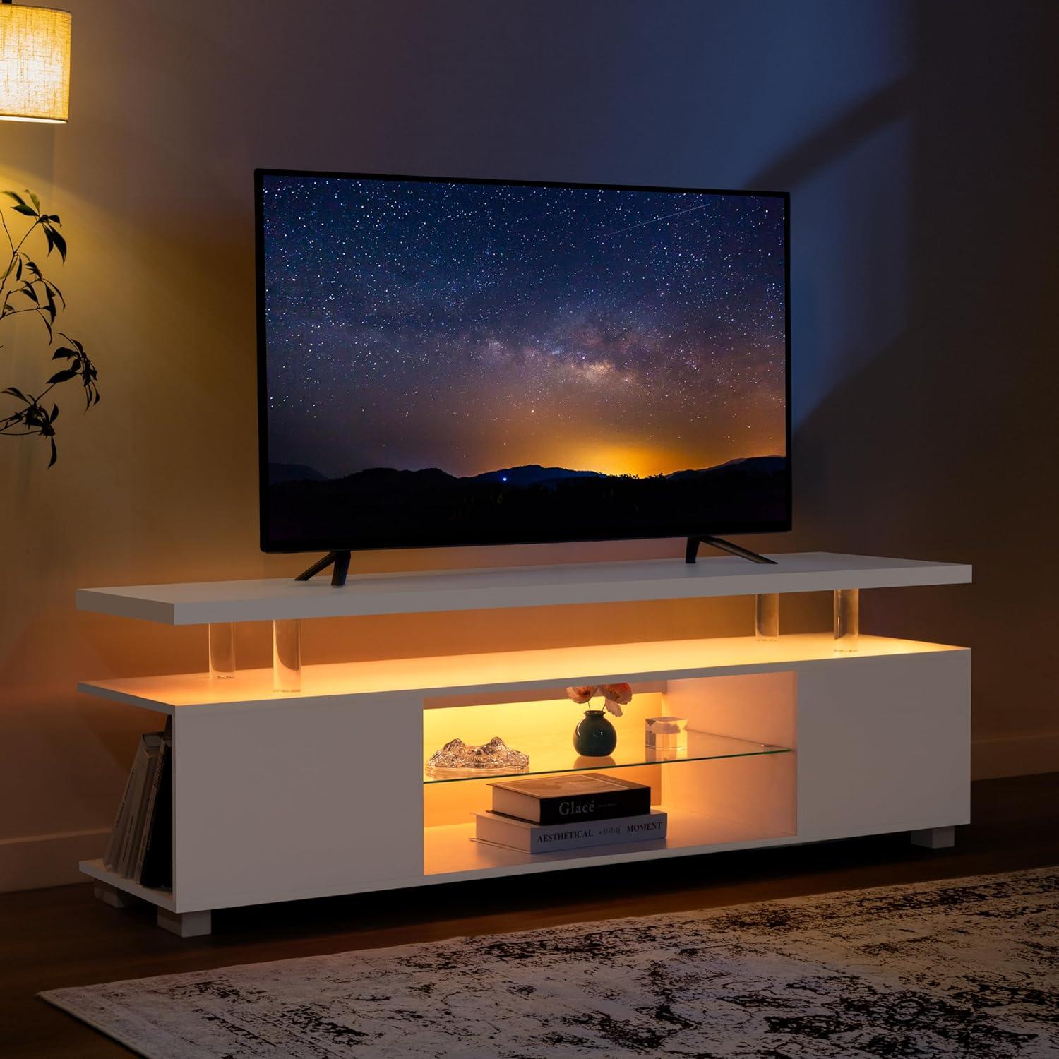 Our Take on the White Modern TV Stand: Stylish, Spacious, and Smart