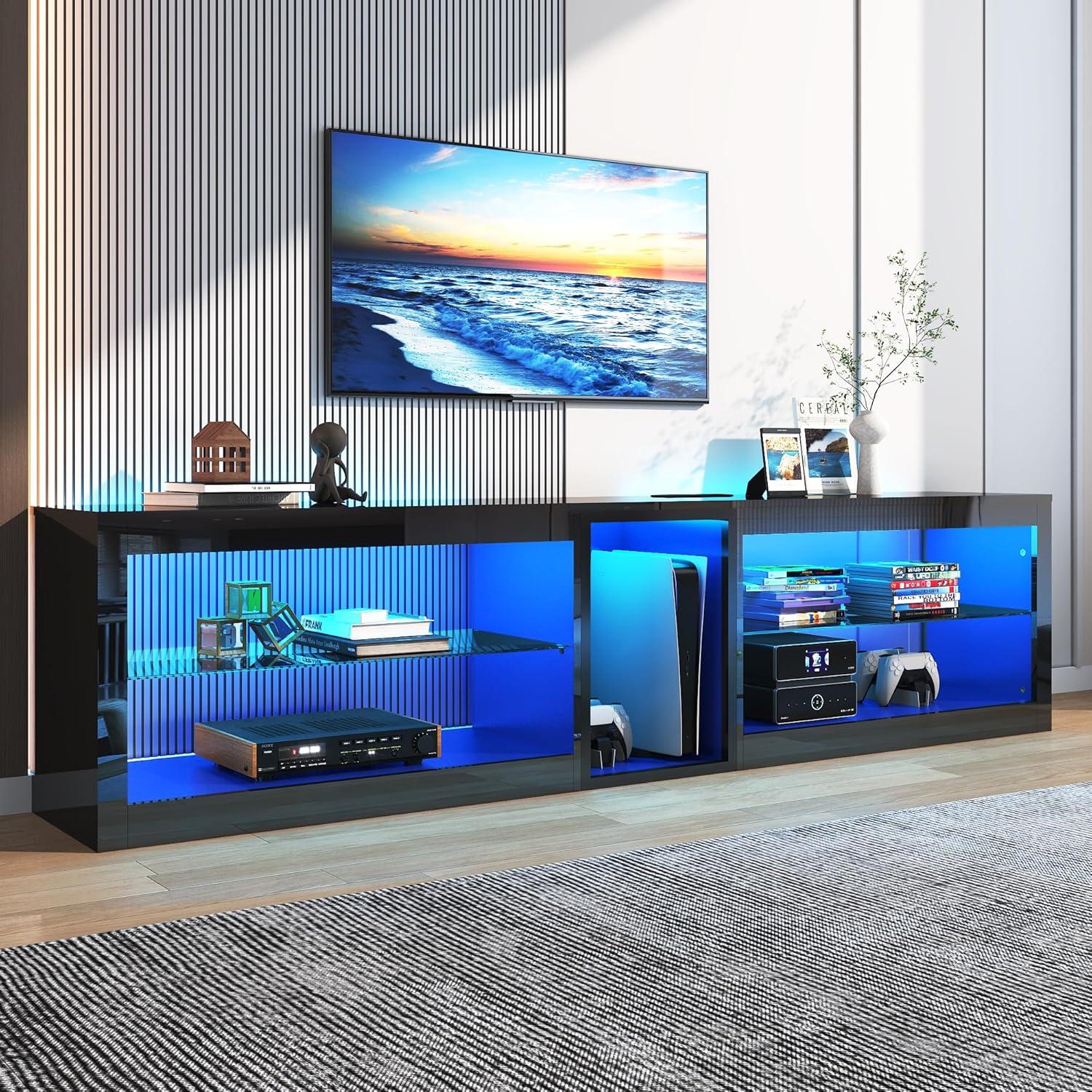 Elevate Living Rooms with Vinctik 6&Fox LED TV Stand’s Glow