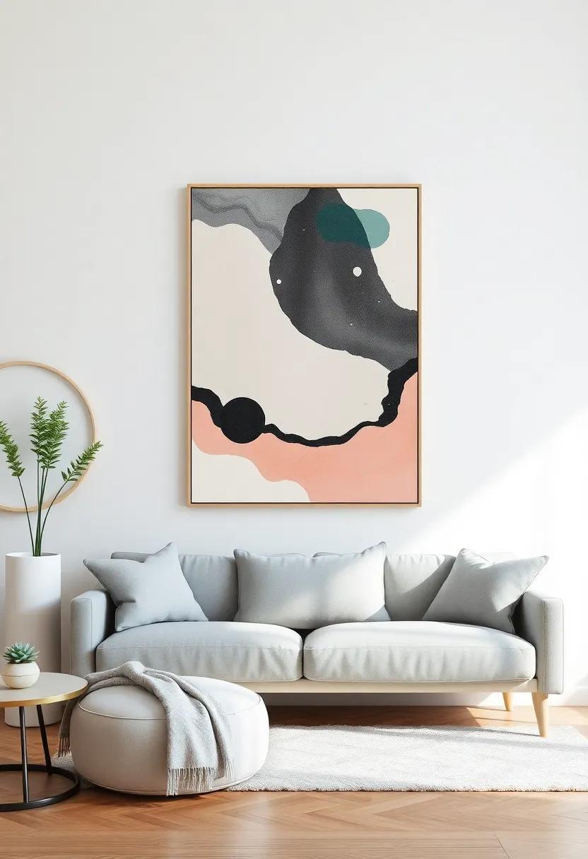 Transform Your Living Room: Inspiring Abstract Prints for Chic Apartment Walls