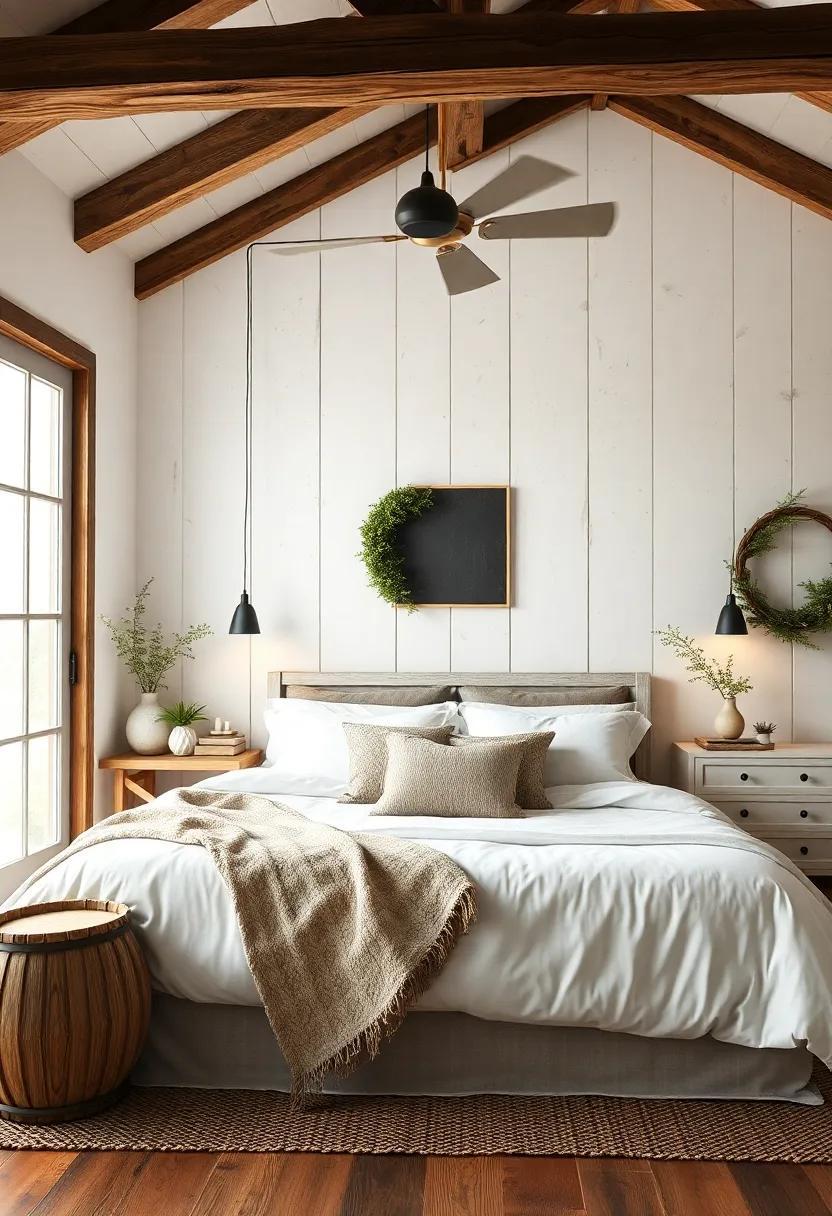 Embrace Rustic Charm: Designing a Farmhouse Bedroom Retreat