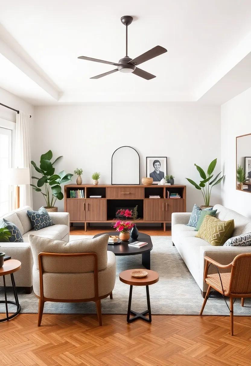 Embrace Comfort and Style: Designing an Eclectic Living Room Oasis