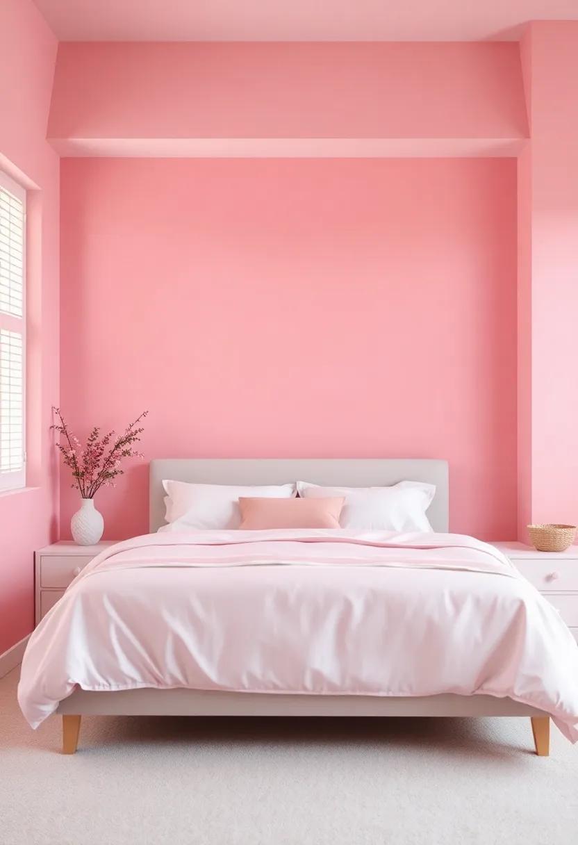 Charming Pink Bedroom Color Ideas: Transform Your Space with Shades of Serenity