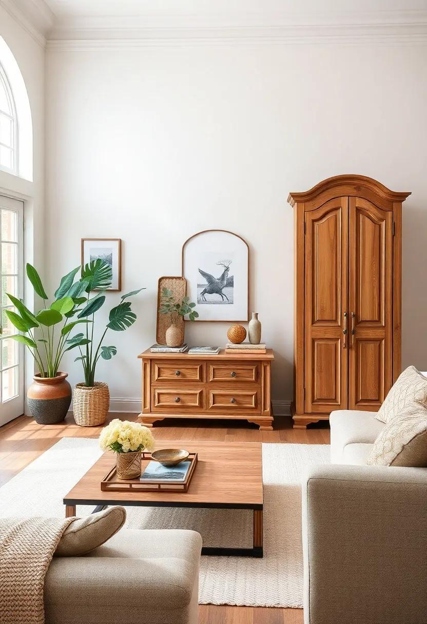 25 Charming Living Room Ideas Featuring Country-Style Armoires for Every Home 25 Charming Living Room Ideas Featuring Country-Style Armoires for Every Home