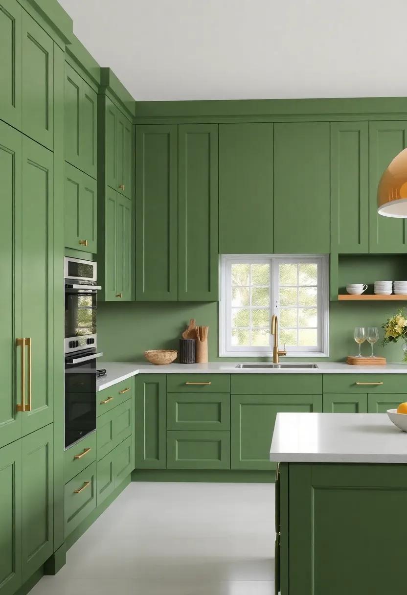 27 Stunning Green Cabinet Kitchen Ideas to Refresh Your Culinary Space