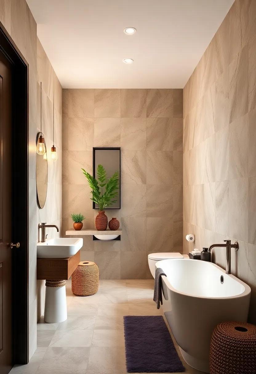 Elevate Your Small Bathroom: Creative Wall Decal Ideas for a Stylish Escape