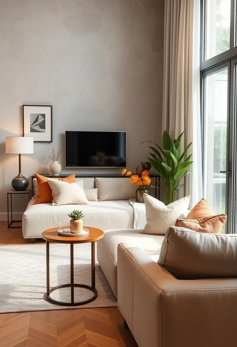 Maximizing Space: The Charm of Compact Side Tables in Small Living Rooms Maximizing Space: The Charm of Compact Side Tables in Small Living Rooms