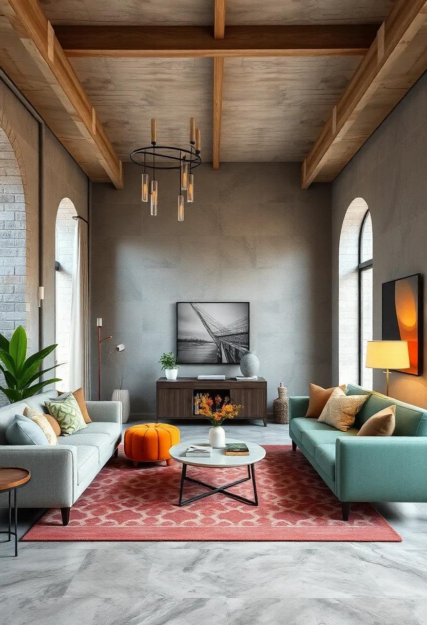 29 Retro-Style Living Room Wallpaper Ideas to Revive Your Space with Vintage Charm