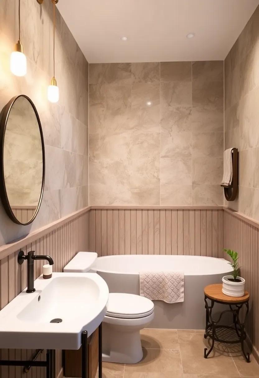 25 Inspiring Small Bathroom Wainscoting Ideas to Transform Your Space Effortlessly 25 Inspiring Small Bathroom Wainscoting Ideas to Transform Your Space Effortlessly