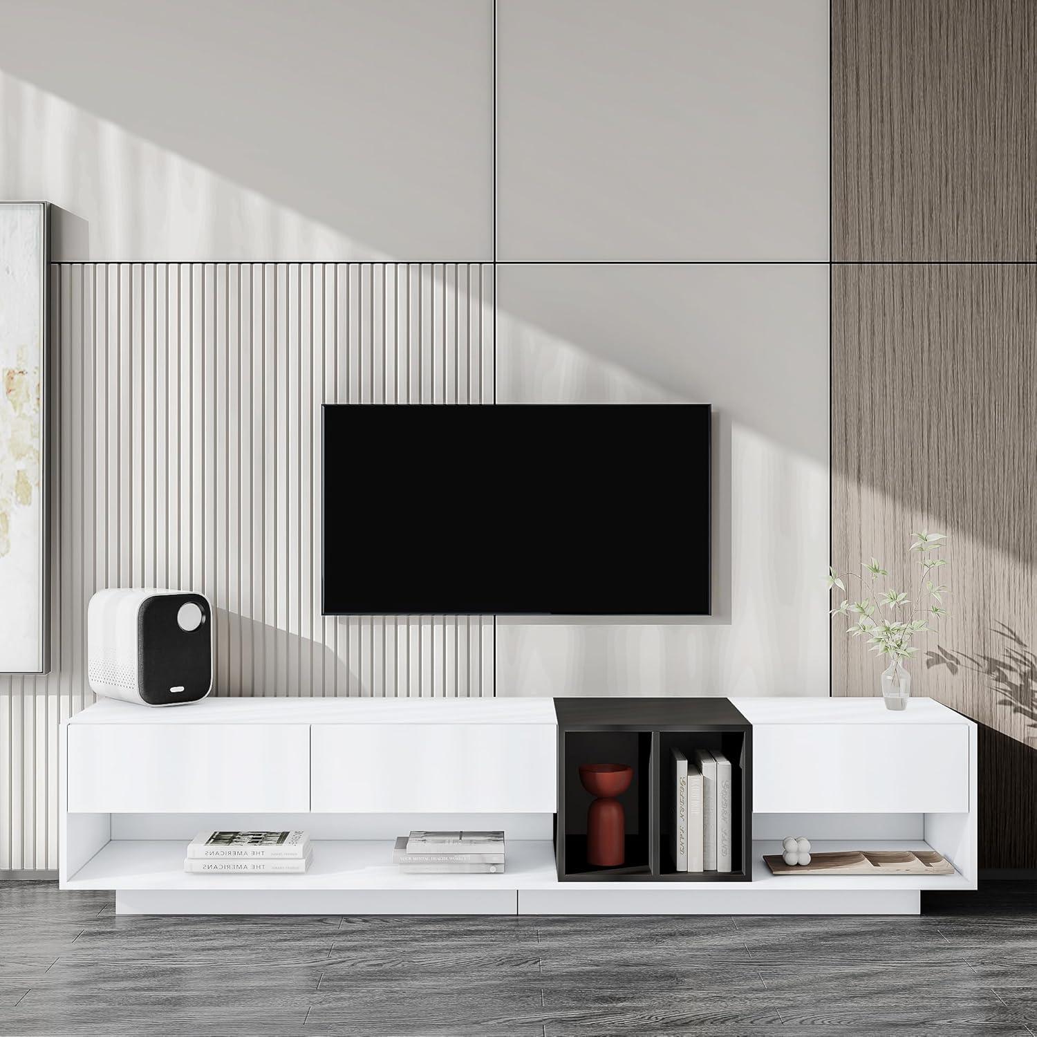 Our Take on the LostCat 75″ TV Stand: Style Meets Storage