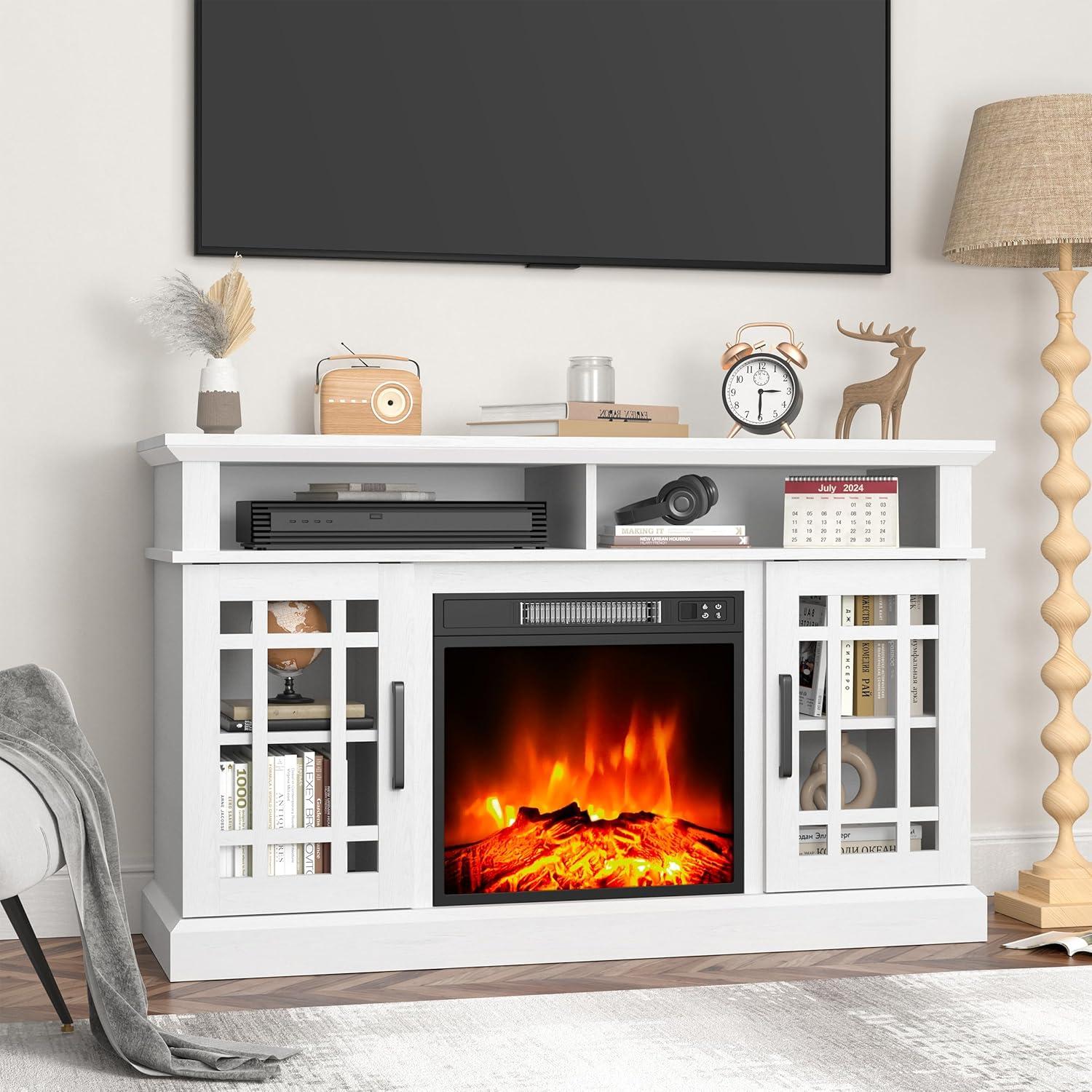 Cozy Meets Function: Our Take on the TRONLEE Fireplace TV Stand Cozy Meets Function: Our Take on the TRONLEE Fireplace TV Stand