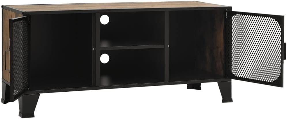 our Take on⁣ the MADALIAN Rustic Brown TV Cabinet: Stylish &‍ Sturdy