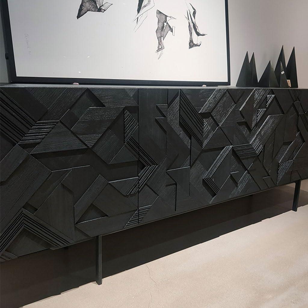 Our⁣ Take on ‌the Modern Hand-Carved TV Stand: Stylish & Functional