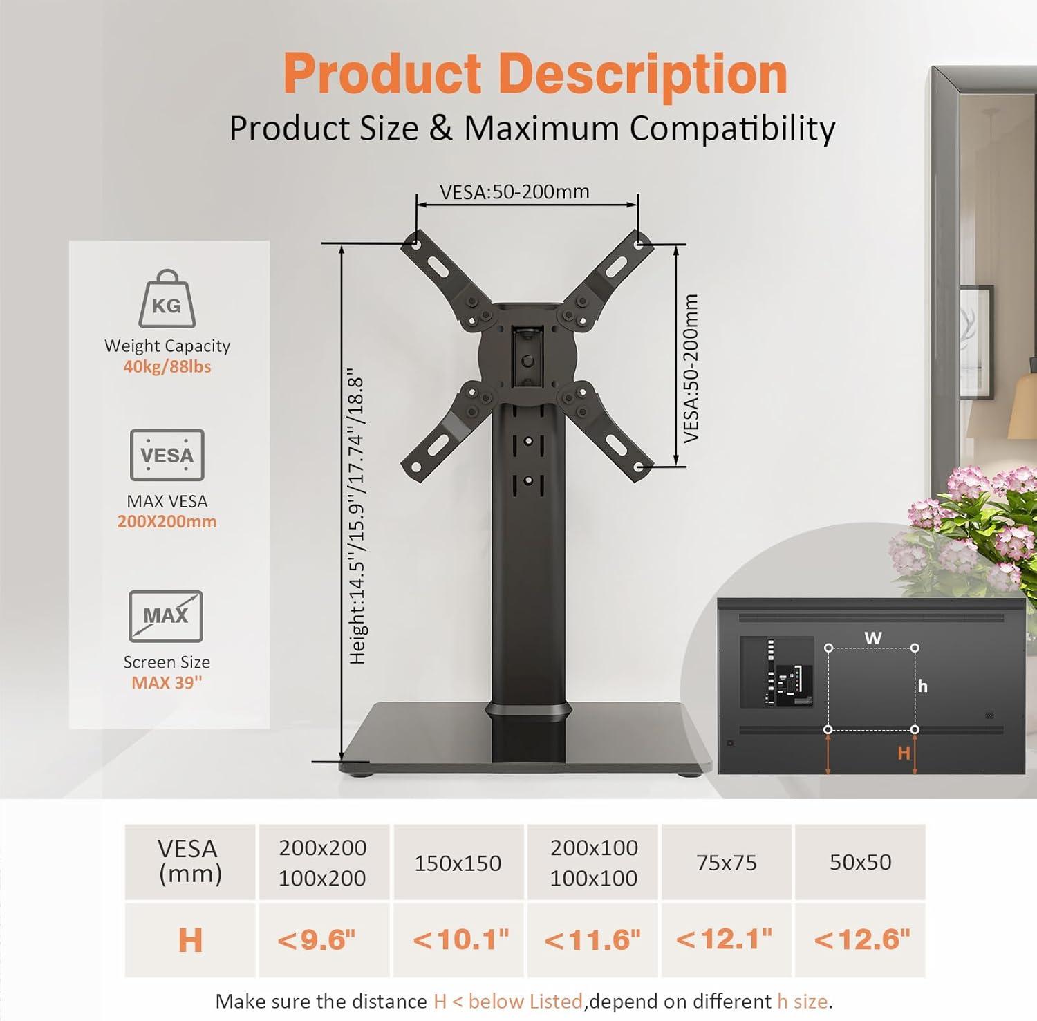 Our Take on the Universal​ Swivel TV Stand: Sturdy, Stylish & Smart