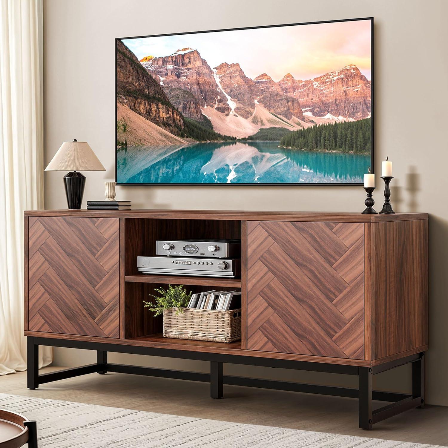 Why We Loved the DWVO Farmhouse TV Stand (But It's Sold Out)