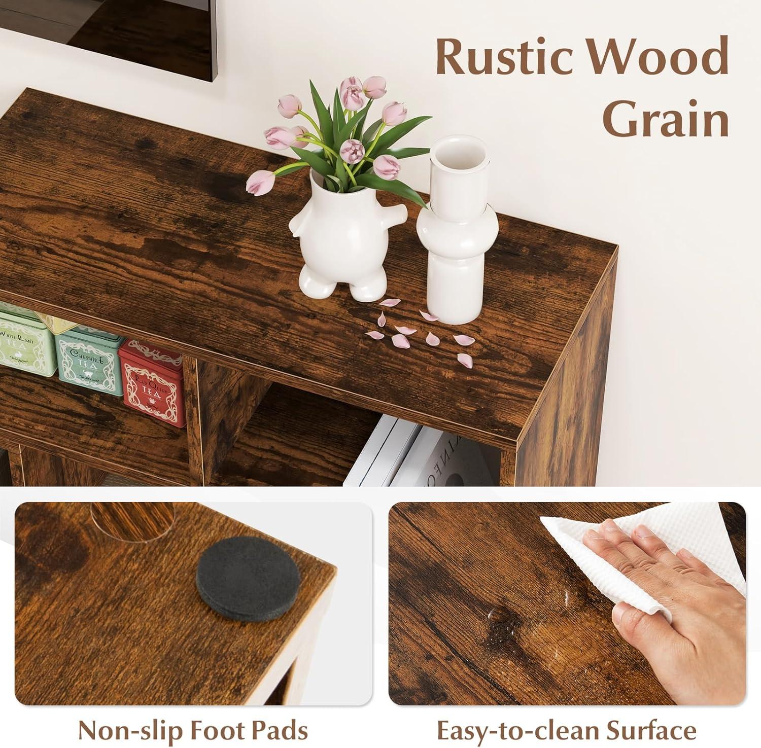 Our Take on the Giantex Free-Combination TV ​Stand: Versatile & Stylish