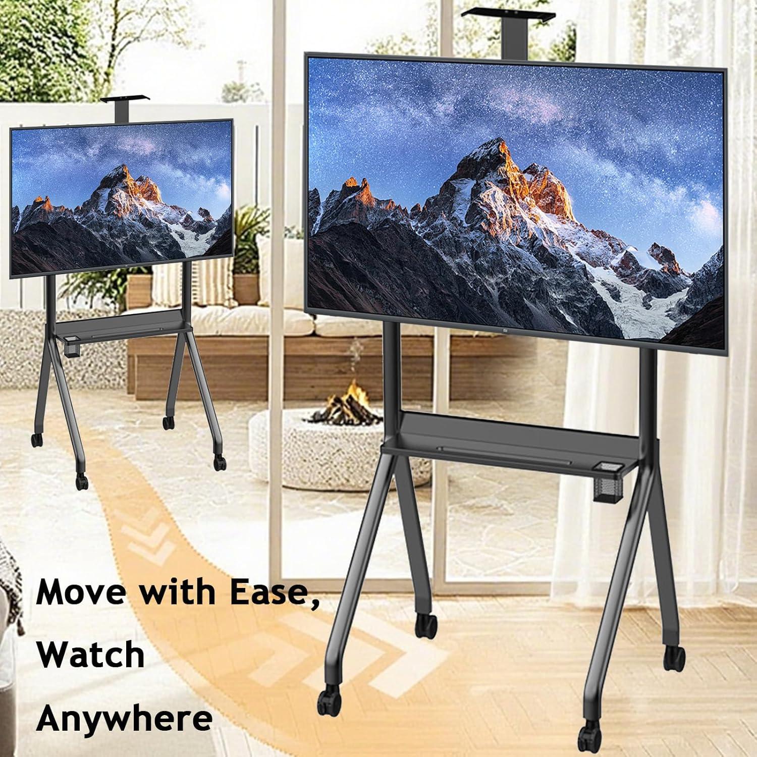 Our Take on the Rolling TV Stand: Flexible,​ Sturdy & Storage-Savvy