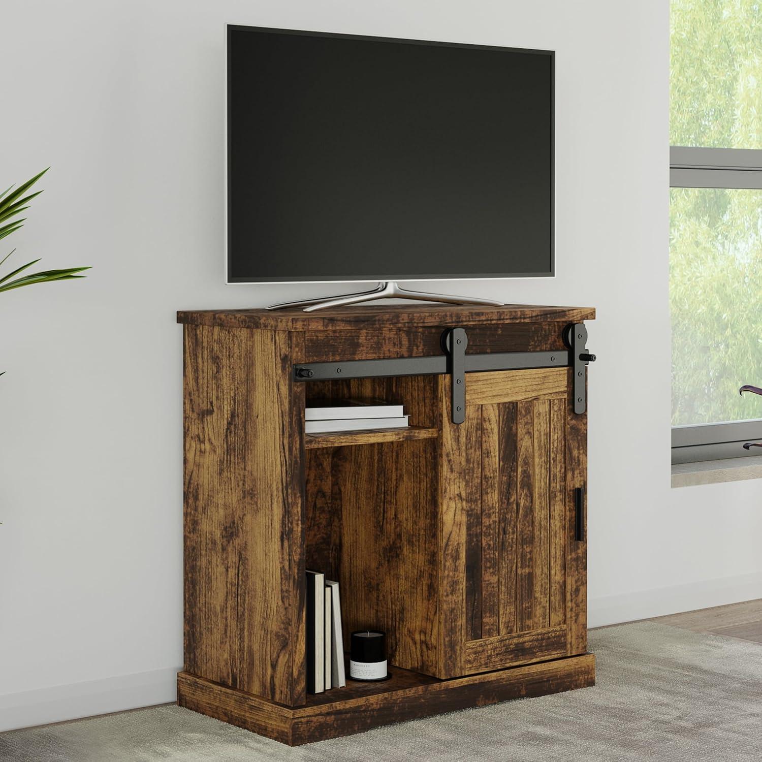 Elevate ⁣Living Spaces with Lavish home's Rustic TV Stand