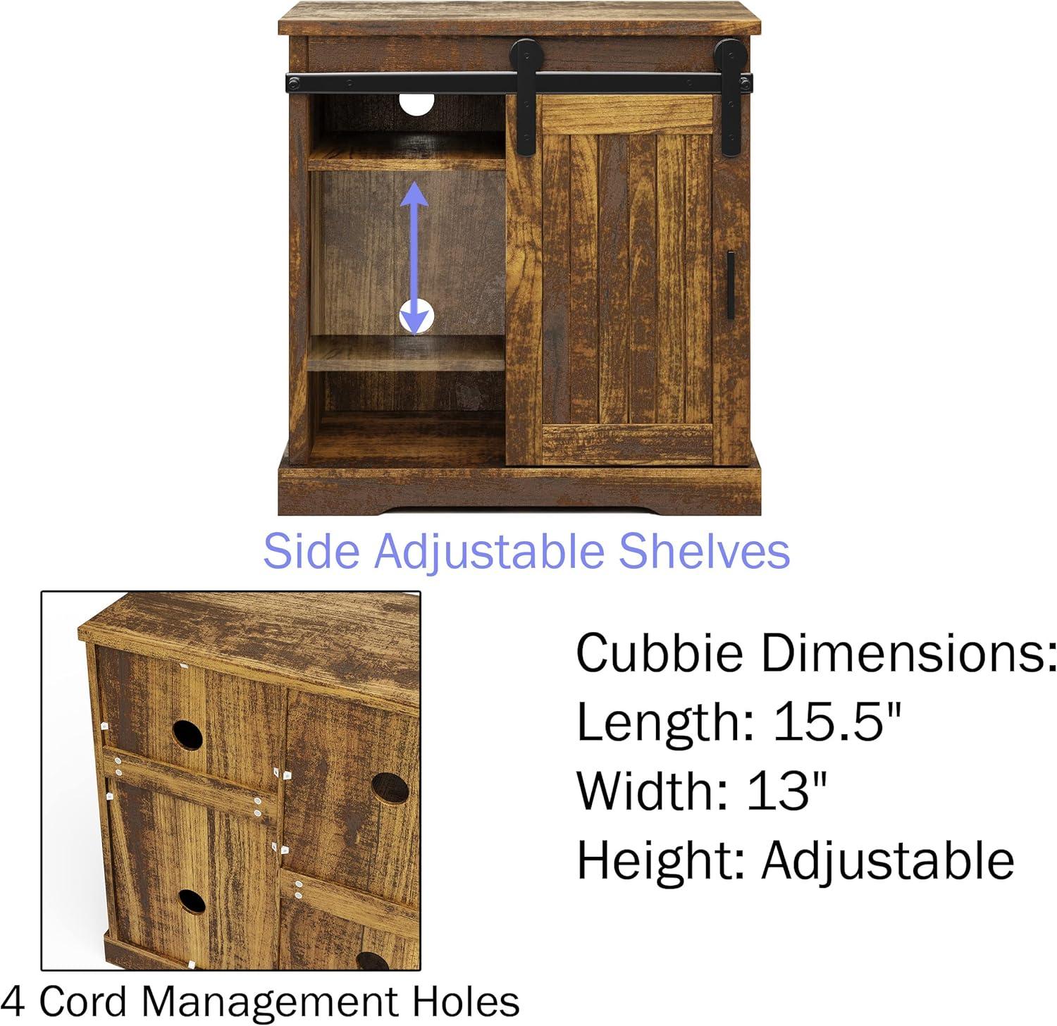 Elevate Living Spaces with Lavish Home's Rustic⁢ TV Stand