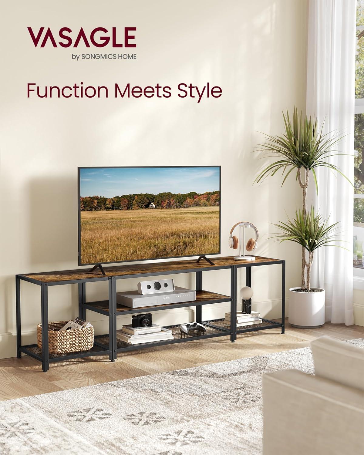 how We organize Style and Function with VASAGLE's TV Stand