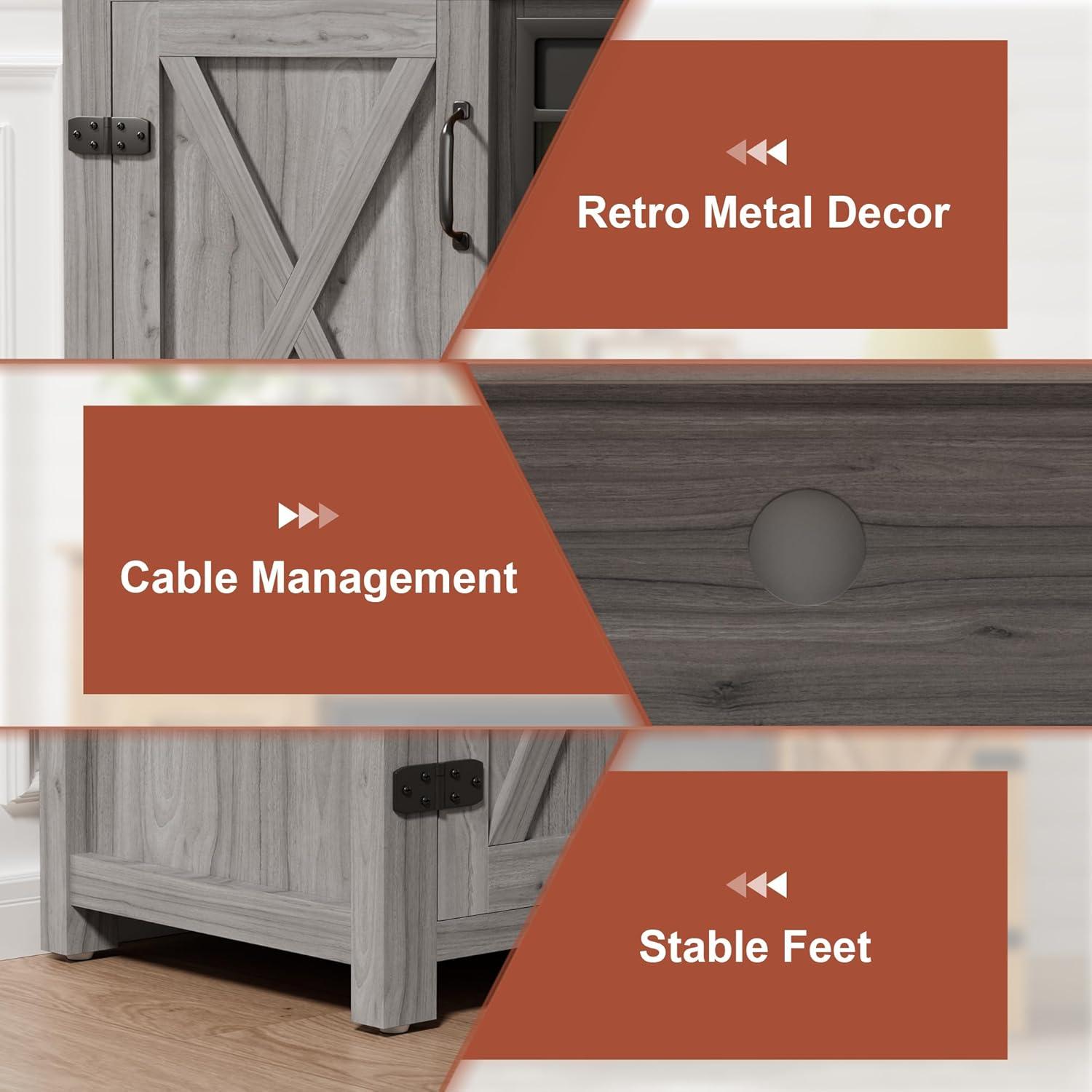 Our Take on the Furmax ⁢Farmhouse Fireplace TV Stand: Warm & Rustic Review