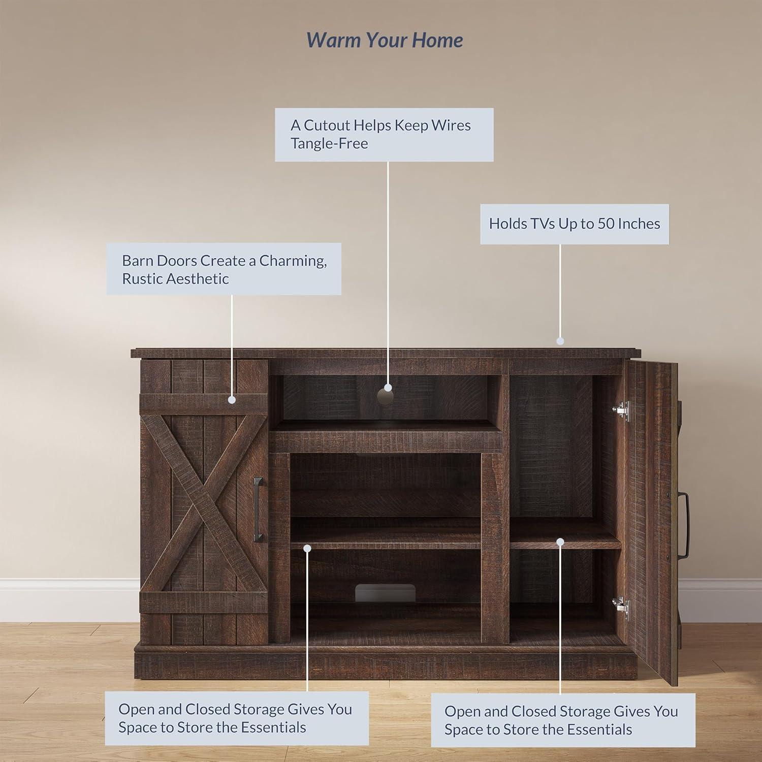 Our ⁤Take‌ on BELLEZE's ​Rustic Industrial TV Stand: Style‍ Meets Storage