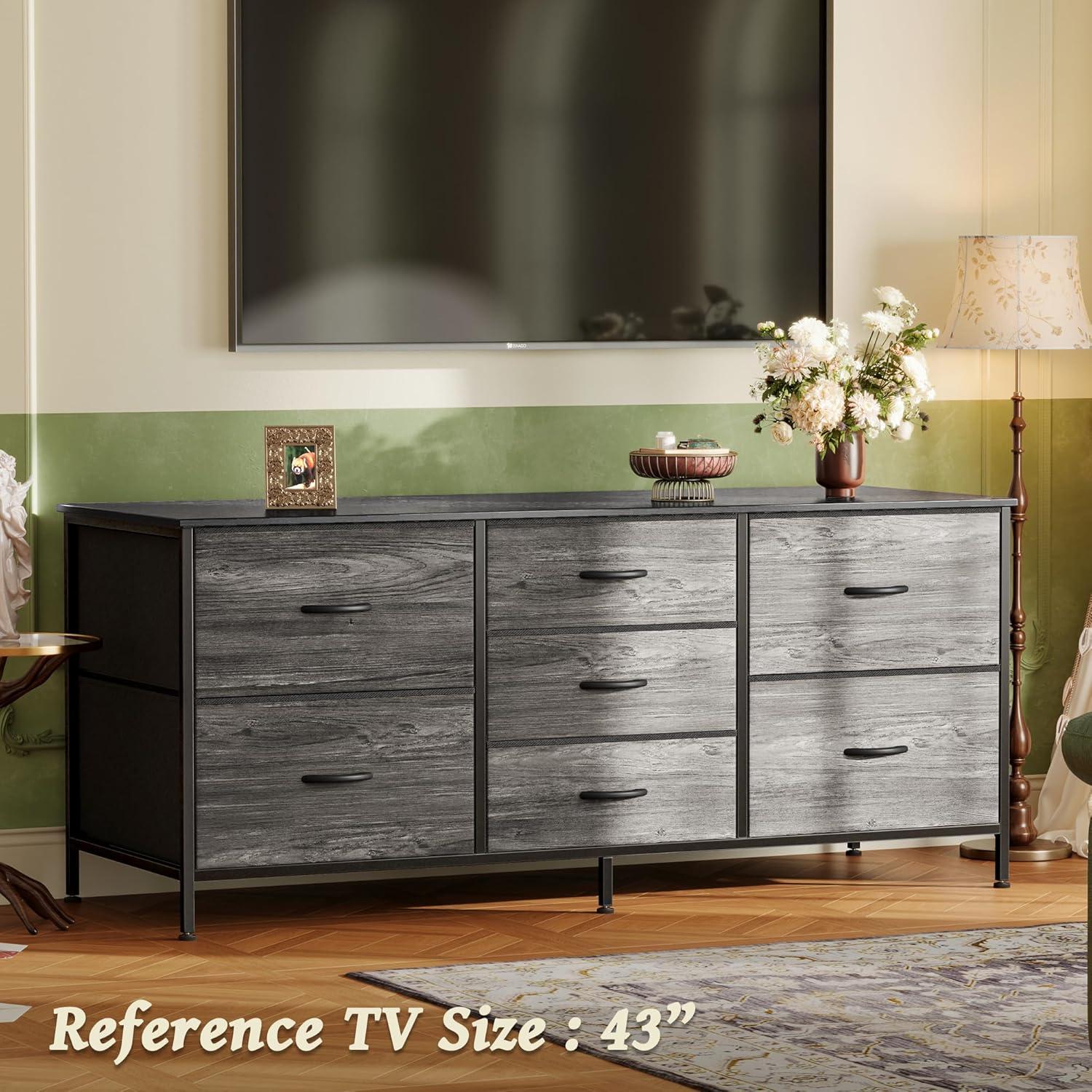 Our Take on the Huuger 7-Drawer Dresser​ & TV Stand: Practical & Stylish