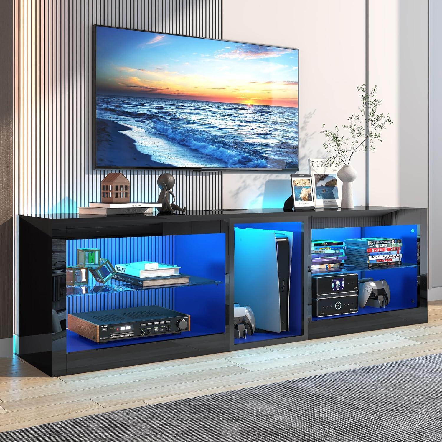 How We Enhanced Our Living Room with Vinctik's LED TV Stand