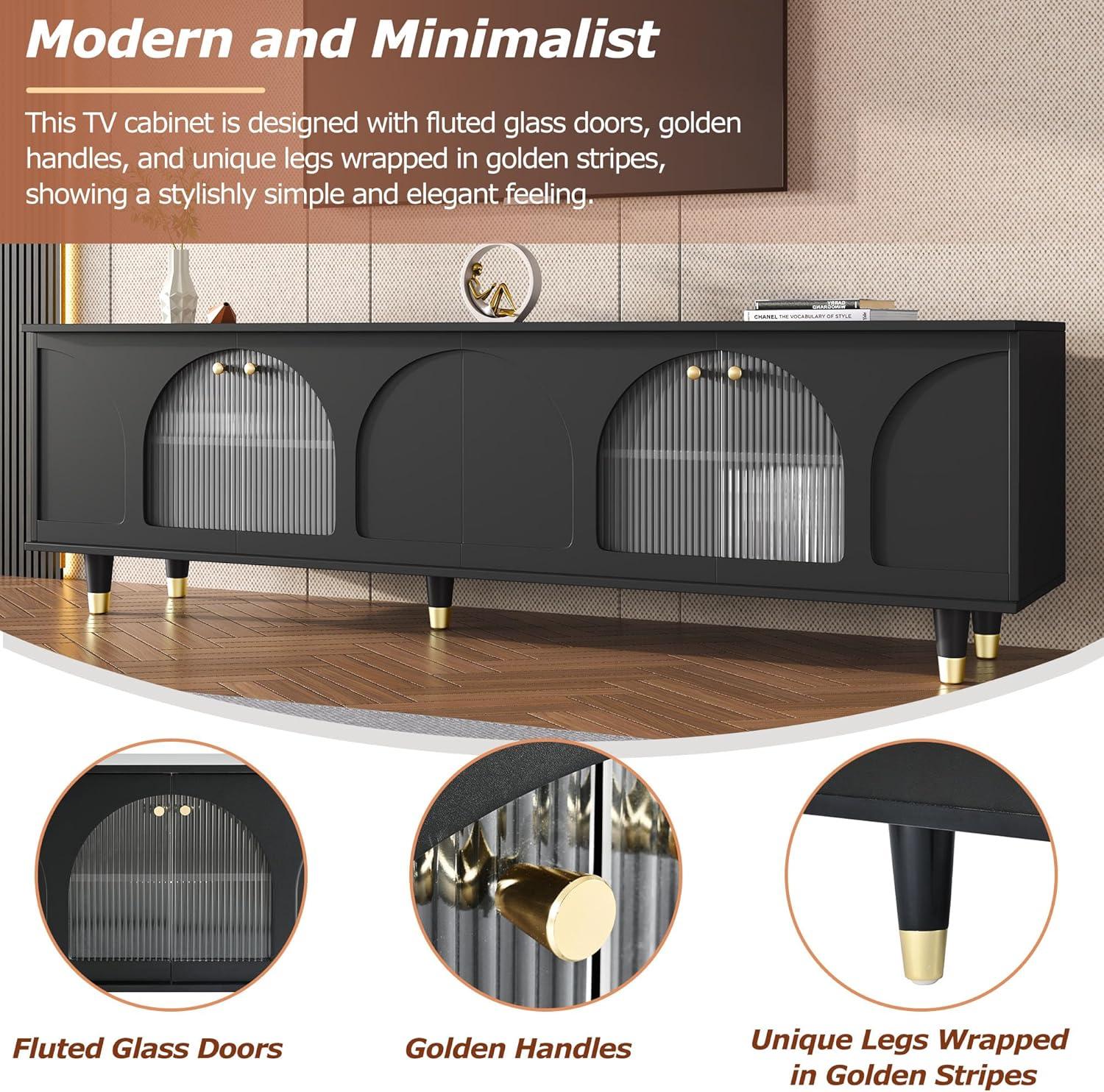 Our Take on the ⁢Modern Arch TV Stand for ⁢75