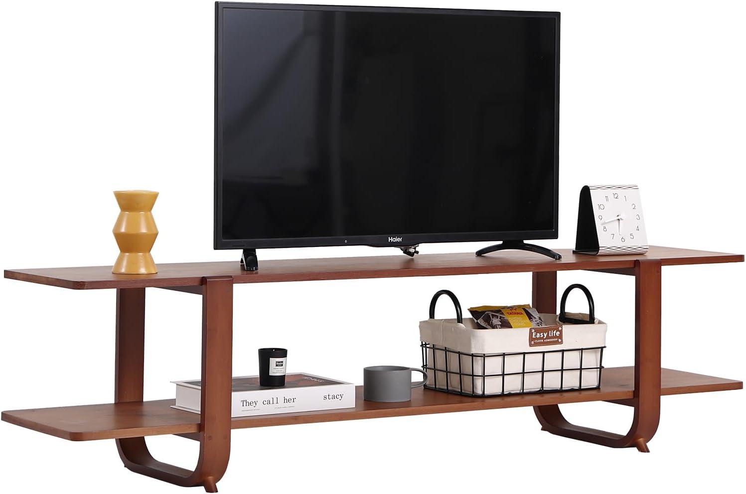 Our Take on the Welnow Bamboo TV Stand: Stylish, Sturdy, & Simple