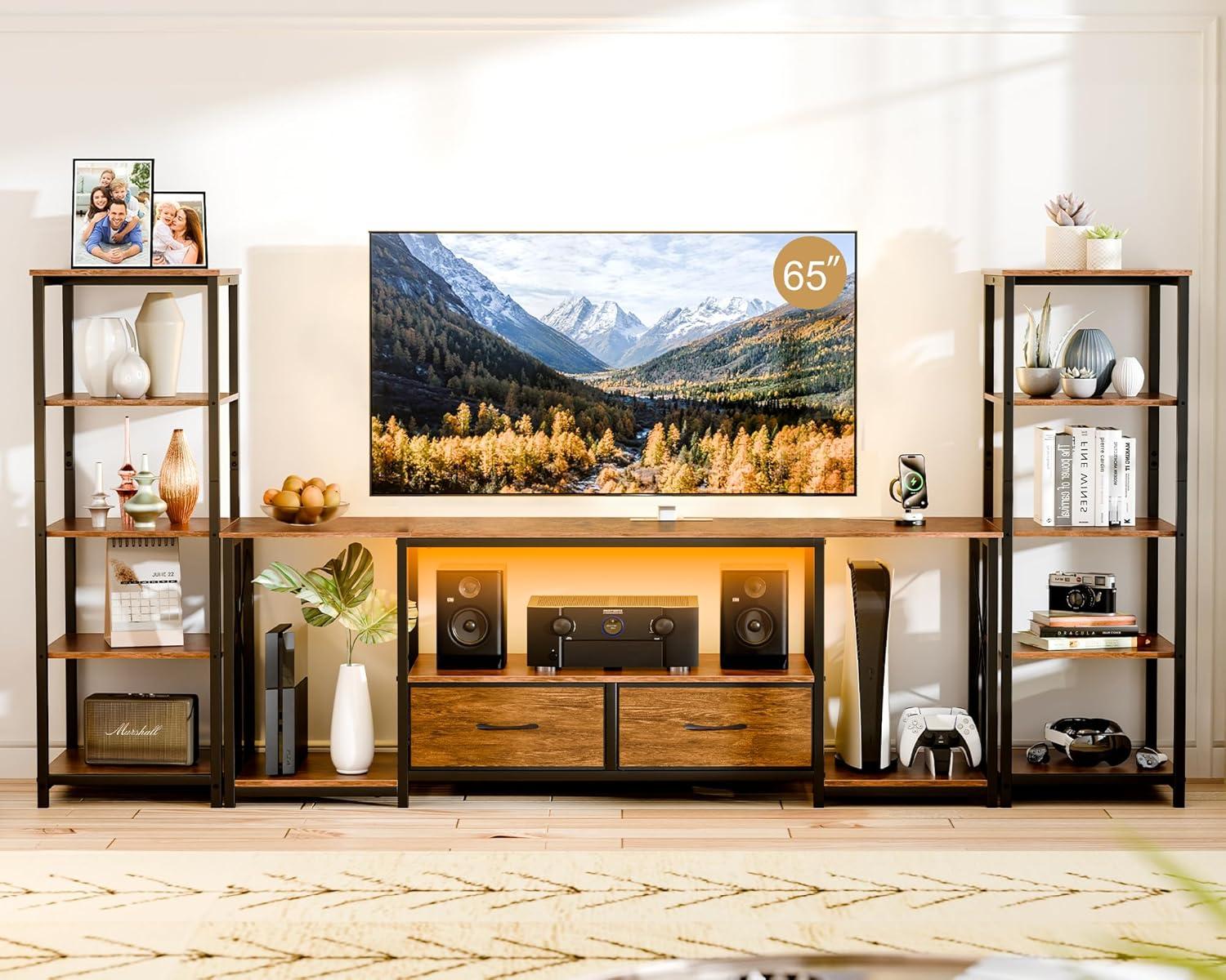 Our Review of the LovaraS TV Stand: Stylish, Spacious & Smart