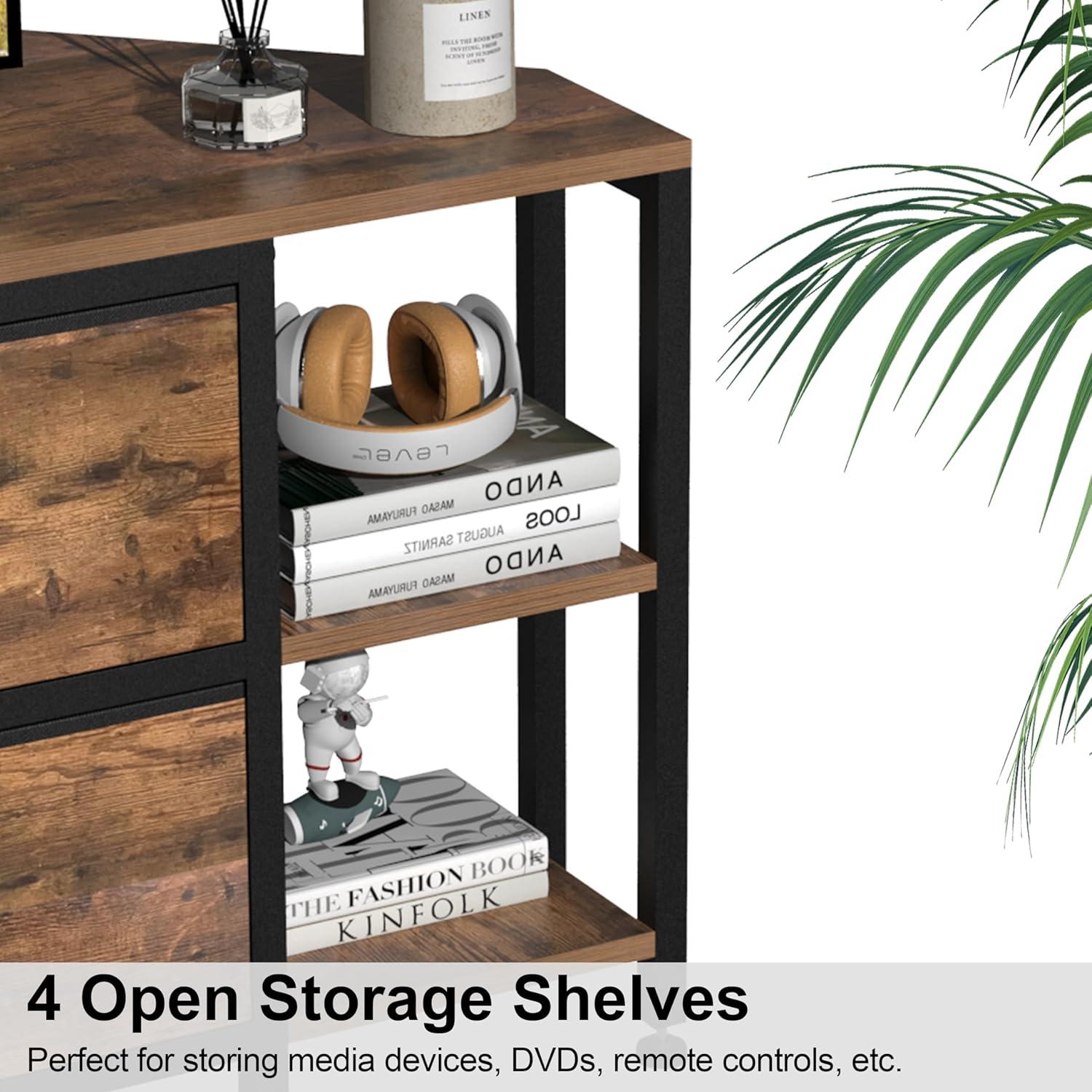 How We Organized Our Space with EXOTICA's Corner TV Stand