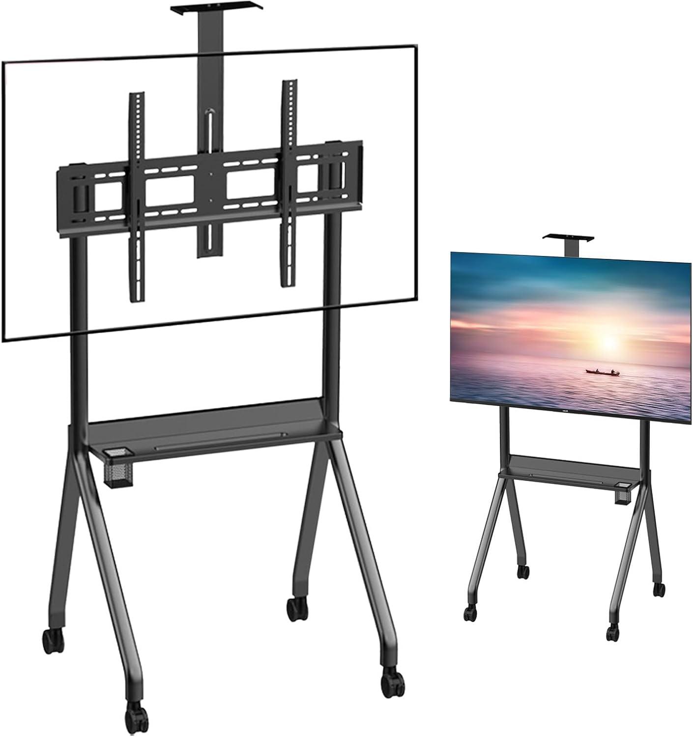 Our ⁤Take on ​the Rolling TV Stand: Flexible, Sturdy‍ & Storage-Savvy