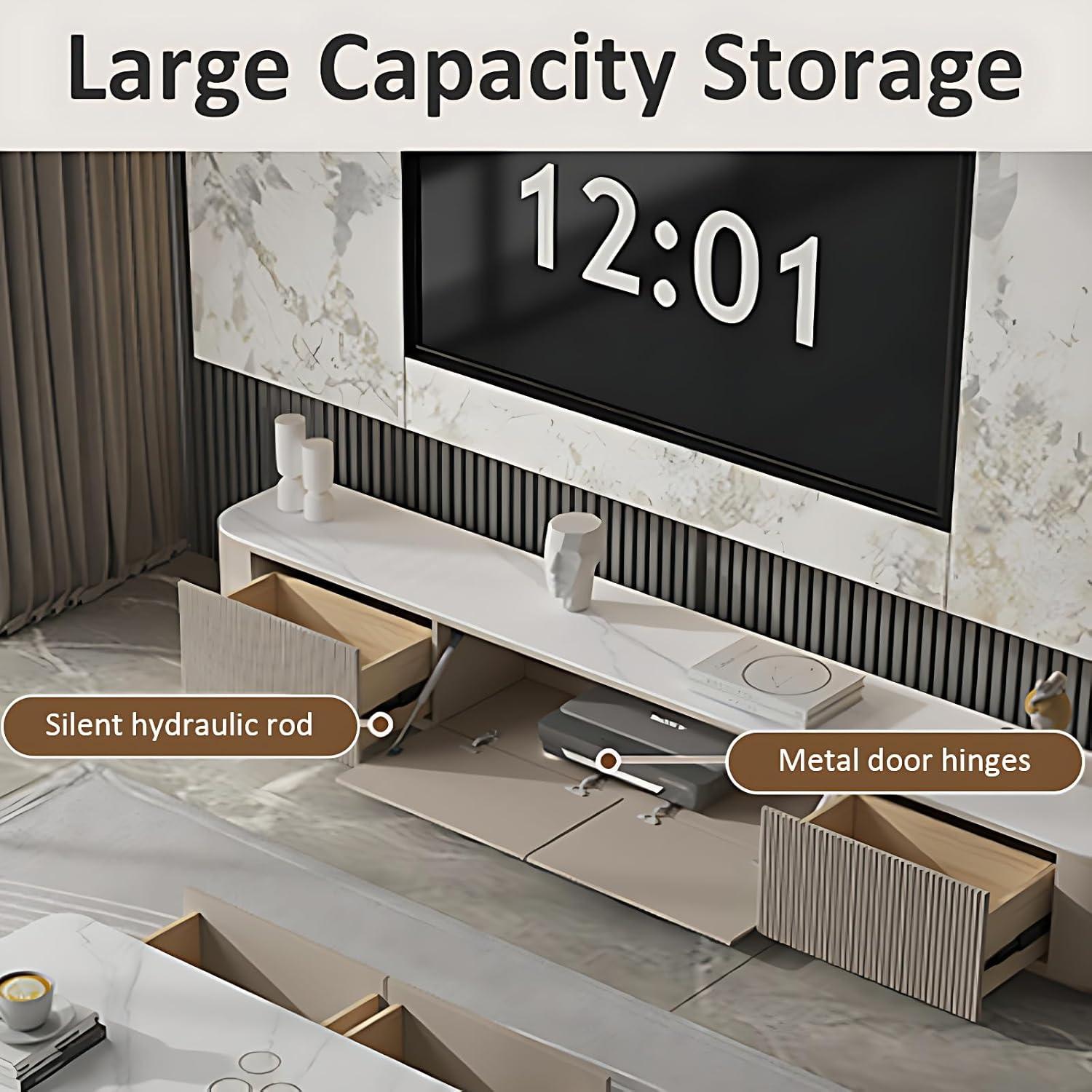 Why We're Impressed by the TIZAZO Minimalist ‍TV Cabinet